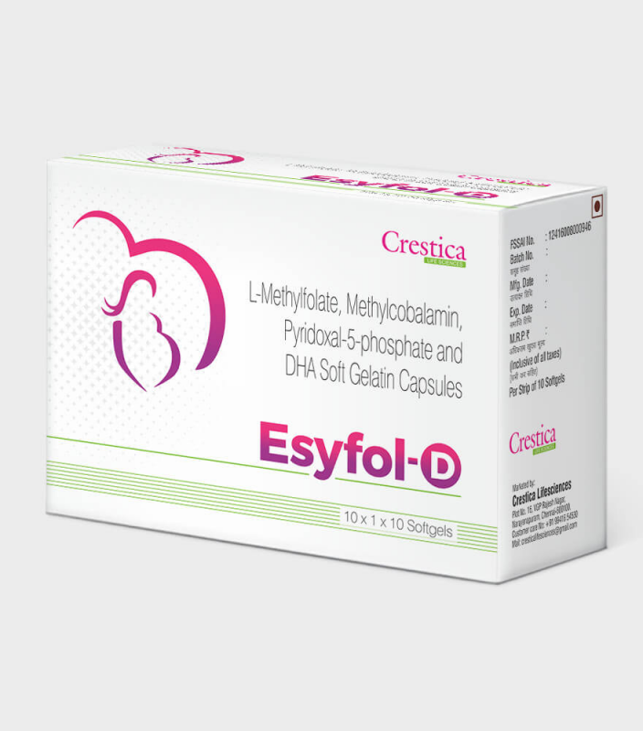 Esyfol-D Tablets(10*1*10 Cap/Pack)